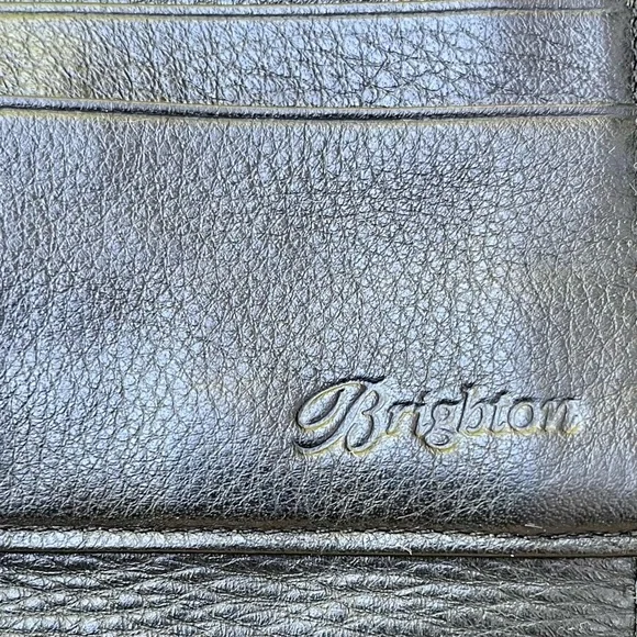 Vintage black leather Brighton cross body bag - Picture 4 of 13